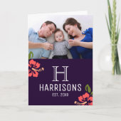 Maak je eigen aangepaste familiefoto kaart (Voorkant)