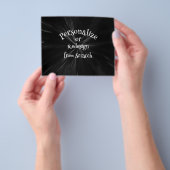 Maak je eigen aangepaste flyer (Hand)