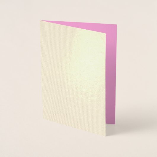 Maak je eigen aangepaste Foliekaart Folie Kaarten (Voorkant)