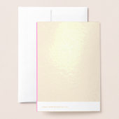 Maak je eigen aangepaste Foliekaart Folie Kaarten (Met envelop)