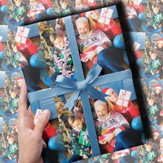 Maak Je Eigen Aangepaste Foto Cadeaupapier