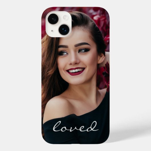 Maak Je Eigen Aangepaste Foto DIY Geliefd Case-Mate iPhone Case (Achterkant)