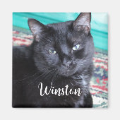 Maak Je Eigen Aangepaste Foto en Naam Magneet (Voorkant)