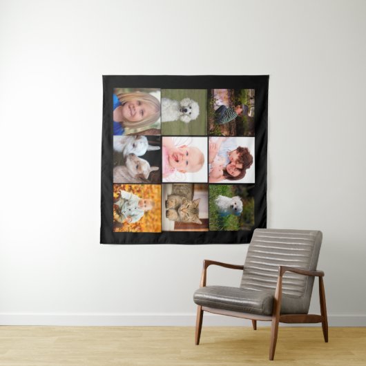 Maak Je Eigen Aangepaste Foto Gepersonaliseerd Wandkleed (In Situ (horizontaal))