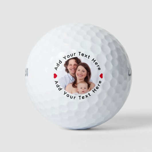 Maak Je Eigen Aangepaste Foto Golfballen (Voorkant)