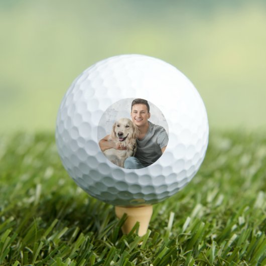 Maak Je Eigen Aangepaste Foto Golfballen (Insitu Shirt)