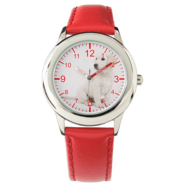 Maak Je Eigen Aangepaste Foto Horloge (Voorkant)