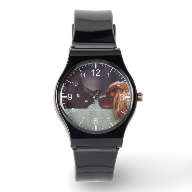 Maak Je Eigen Aangepaste Foto Horloge (Voorkant)