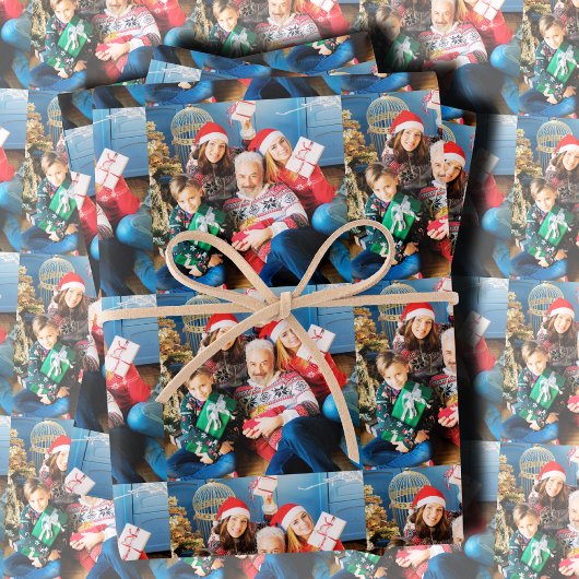 Maak Je Eigen Aangepaste Foto Inpakpapier Vel