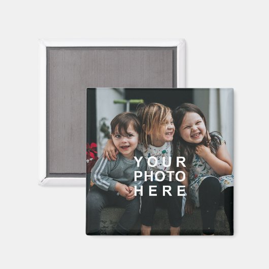 Maak Je Eigen Aangepaste Foto Magneet (Voorkant / Achterkant)