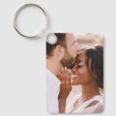 Maak Je Eigen Aangepaste Foto Moderne Foto Sleutelhanger (Voorkant)