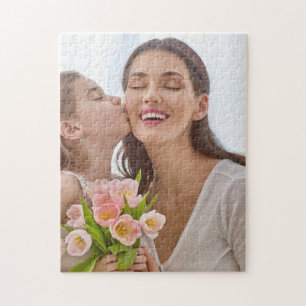 Maak Je Eigen Aangepaste Foto Moeders en Ik Legpuzzel