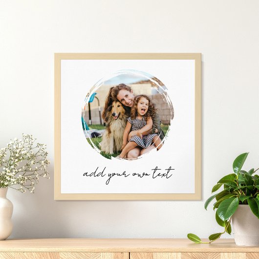 Maak Je Eigen Aangepaste Foto Poster