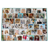 Maak Je Eigen Aangepaste Foto Raster Groot Cadeauzakje (Voorkant)