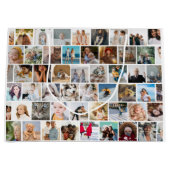 Maak Je Eigen Aangepaste Foto Raster Groot Cadeauzakje (Voorkant)