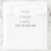 Maak Je Eigen Aangepaste Foto Sticker met Tekst (Tas)