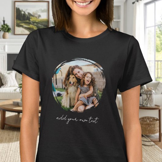 Maak Je Eigen Aangepaste Foto T-shirt