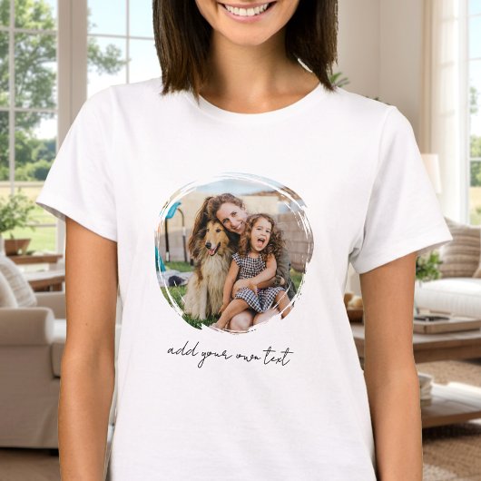 Maak Je Eigen Aangepaste Foto T-shirt