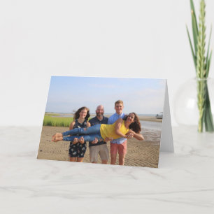 Maak je eigen aangepaste fotokaart! kaart