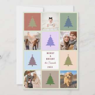 Maak je eigen aangepaste foto's en tekst Kerstmis Feestdagenkaart