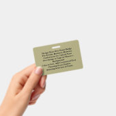 Maak Je Eigen Aangepaste Gepersonaliseerde Identit Badge (Handheld)