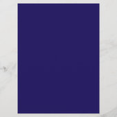 Maak Je Eigen Aangepaste Gepersonaliseerde Indigo Menu (Achterkant)