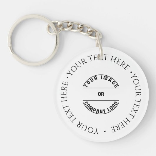 Maak je eigen aangepaste gepersonaliseerde lege sj sleutelhanger (Voorkant)