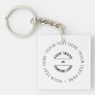Maak je eigen aangepaste gepersonaliseerde lege sj sleutelhanger