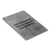 Maak Je Eigen Aangepaste Gepersonaliseerde Notitieboek (Rechterzijde)