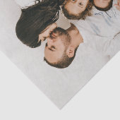 Maak je eigen aangepaste gezinsfoto gepersonalisee tissuepapier (Detail)