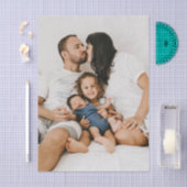 Maak je eigen aangepaste gezinsfoto gepersonalisee tissuepapier (Craft)