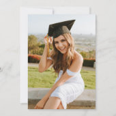 Maak Je Eigen Aangepaste Graduate 2 Foto Kaart (Voorkant)