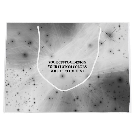 Maak je eigen aangepaste groot cadeauzakje (Voorkant)