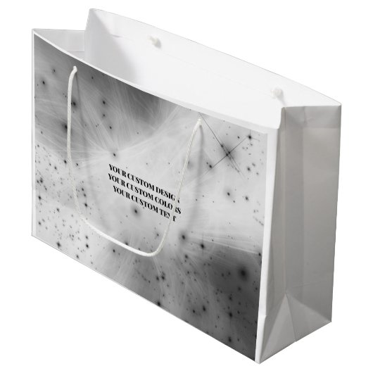 Maak je eigen aangepaste groot cadeauzakje (Voorkant Gekanteld)