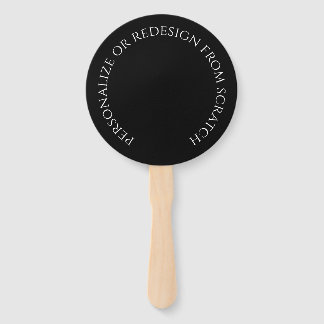Maak je eigen aangepaste handwaaier