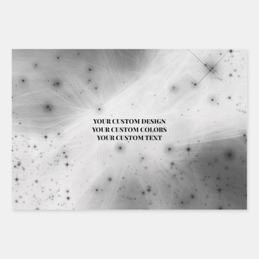 Maak je eigen aangepaste inpakpapier vel (Voorkant)