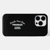 Maak je eigen aangepaste iPhone hoesje (Achterkant horizontaal)