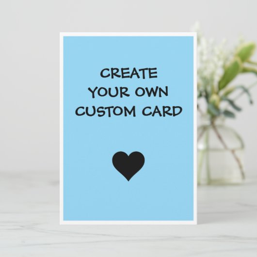 Maak je eigen aangepaste kaart (Staand voorkant)