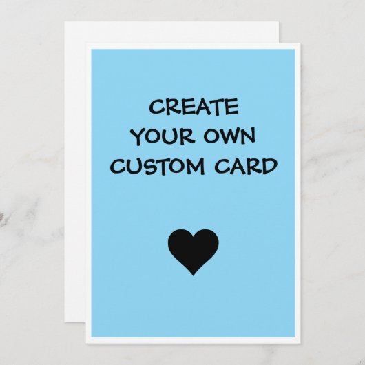 Maak je eigen aangepaste kaart (Voorkant / Achterkant)