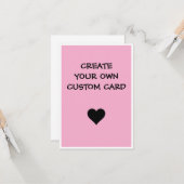 Maak je eigen aangepaste kaart (Voorkant / Achterkant in situ)