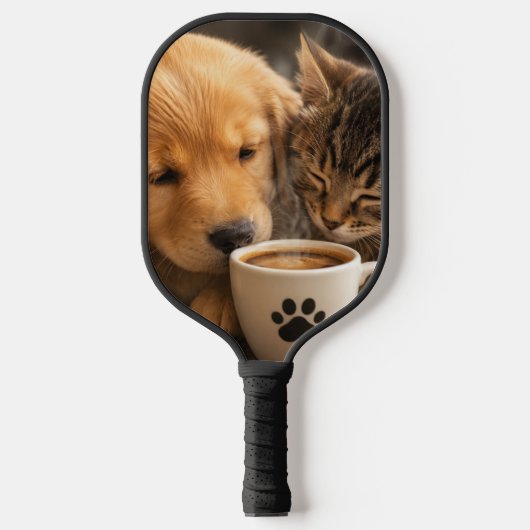 Maak je eigen aangepaste kat en hond pickleball paddle (Voorkant)