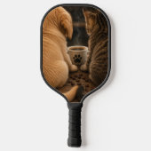 Maak je eigen aangepaste kat en hond pickleball paddle (Achterkant)