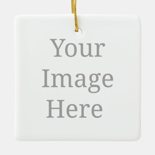 Maak je eigen aangepaste  keramisch ornament (Voorkant)