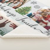 ✨ Maak je eigen aangepaste kerst familie gewogen Sherpa Deken (3/4)