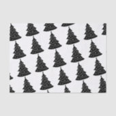 Maak Je Eigen Aangepaste Kerstboom Silhouet Tissuepapier (Voorkant)