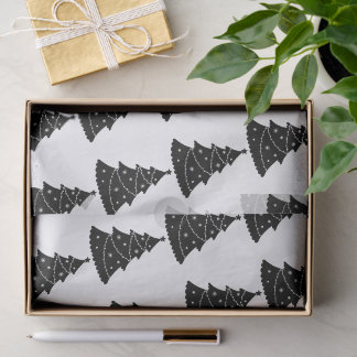 Maak Je Eigen Aangepaste Kerstboom Silhouet Tissuepapier