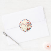 Maak je eigen aangepaste Kerststicker / Label (Envelop)