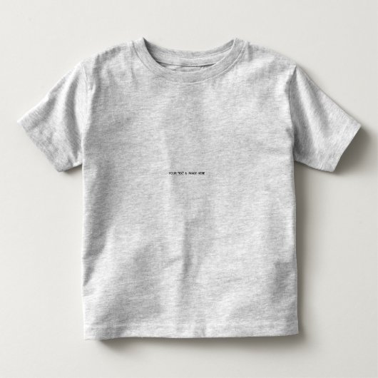 Maak je eigen aangepaste kinder shirts (Voorkant)
