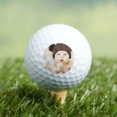 Maak Je Eigen Aangepaste Kinderen Foto Modern Golfballen (Insitu Shirt)