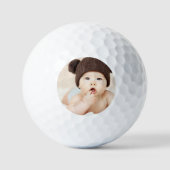 Maak Je Eigen Aangepaste Kinderen Foto Modern Golfballen (Voorkant)